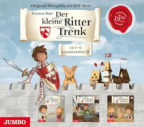 Der kleine Ritter Trenk: CD 7 - 9 (Sammlerbox III): Die Sammelbox 3, Original-Hörspiele zur ZDF-Serie Folge 7-9. CD.7-9 von Jumbo Neue Medien + Verla